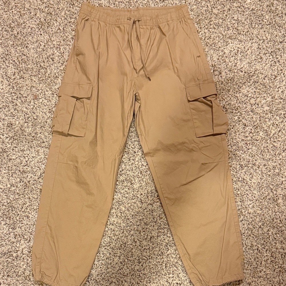 Men's Casual Tan Cargo Pants